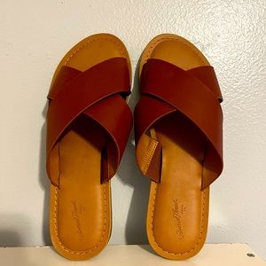 Universal Thread deep brown sandals!